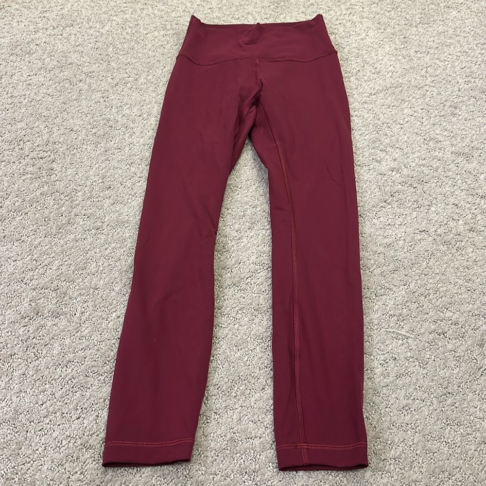 Lululemon wunder train size 4